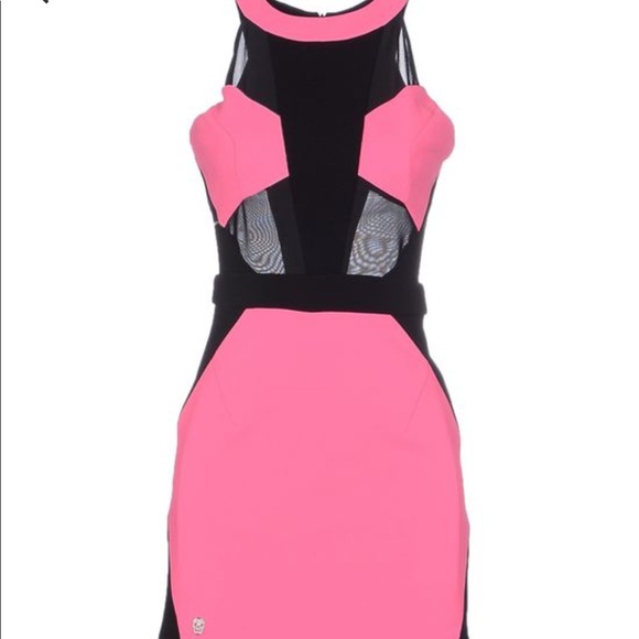 PHILIPP PLEIN Black futuristic dress, auth 2018 - Picture 5 of 7